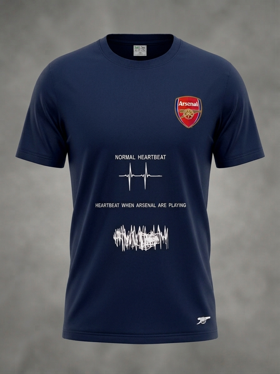 Arsenal FC "Heartbeat" Fan Edition (Navy Blue)